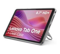 Tablette tactile Lenovo Pack Tab One 8,7"" 64 Go Gris anthracite + coque de protection transparente