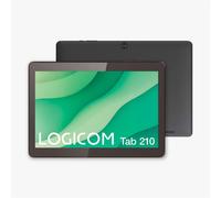 Logicom -Tab 210 - Tablette Android 15-10.1 Pouces - HD IPS - 4 Go RAM - 64 Go + 512 Go - WiFi 6 - Octa-Core - USB C - Caméras 5MP et 2MP - Batterie 5000mAh