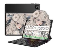 Tablette tactile-MICREAR-Android 16-10,1""-Unisoc T310 Octa-Core- 36（6+30）Go RAM - 512Go/1To- clavier + Bookcover