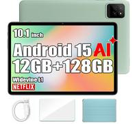 Tablette Tactile Oscal Pad 30 Wifi Doke AI 10,1"" 60Hz,1080p FHD 12Go 128Go-SD 2To Android 15, 6600 mAh Face ID, Widevine L1 - Vert