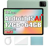 Tablette Tactile Oscal Pad 30 Wifi Doke AI 10,1"" 60Hz,1080p FHD 12Go 64Go-SD 2To Android 15, 6600 mAh Face ID, Widevine L1 - Vert