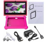 Tablette tactile Q88 pour enfant avec housse de protection rose - Android 4.4.2 - 7"" - 8 Go