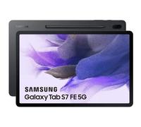 Tablette Tactile - SAMSUNG Galaxy Tab S7 FE - 12,4"" - RAM 6Go - Android 11 - Stockage 128Go - Noir - 5G