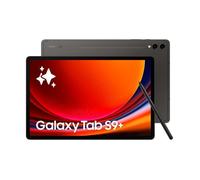 Samsung Galaxy Tab S9+ Tablette avec Galaxy AI, Android, 12.4" 256Go de Stockage, Lecteur MicroSD, 5G, S Pen Inclus, Anthracite, Exclusivité Amazon Version FR