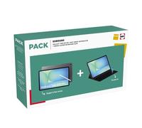 PACK TABLETTE TACTILE SAMSUNG GALAXY TAB S10 FE+ 13,1 WI FI 128 GO ANTHRACITE + BOOKCOVER KEYBOARD SLIM