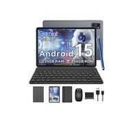 Tablette Tactile VekfulPC T20 Avec Clavier,Etui,Stylet,Souris 10.1"" RAM 24Go ROM 256Go-SD 2To, 5000 mAh, Android 15, IA Gemini 2.0