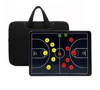 Tablette Tactique de Basketball sans Encre, Tablette D'écriture LCD de Football avec Écran LCD et Stylet D'écriture à Induction, Léger et Portable, pour L'entraînement Pratique(Basketball,Small)