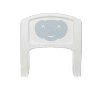 Tablette + tige rehausseur rehausseur 2 en 1 fleur bleue TU