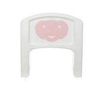 Tablette + tige rehausseur rehausseur 2 en 1 rose poudré TU