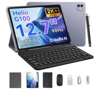 Tablette x Duoke AI Blackview LINK 8 12.7" 2K+ 90Hz, 18 Go + 256 Go/SD 2 To, Android 15, 8400 mAh, 16+13MP, WPS, PC Mode - Violet