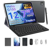 Tablette x Duoke AI Blackview LINK 8 12.7" 2K+ 90Hz, 36 Go + 256 Go/SD 2 To, Android 15, 8400 mAh, 16+13MP, WPS, PC Mode - Gris