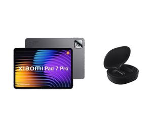 Tablette Xiaomi Android Pad 7 Pro 256 Go Wi-Fi Gris Version Française + Ecouteurs sans fil Xiaomi Redmi Buds 4 Lite Noir