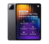 Xiaomi Pad 7 Pro Ai WiFi Version Global (pas d'appels ni de SMS) 11,2 pouces 3,2 K 144 Hz 8850 mAh Bluetooth 5.4 Quatre haut-parleurs 50 Mp Cam Modèle 24091RPADG (gris, 512 Go + 12 Go)