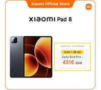 Tablette - XIAOMI - Pad 8 - Snapdragon® 8s Gen 4 - 8 Go RAM - 128 Go stockage