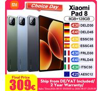 Tablette Xiaomi Pad 8 Version Globale - Puissance et Productivité Exceptionnelles avec Snapdragon ® La 8s Gen 4 prend en charge le tout nouveau Xiaomi Focus Pen et la charge turbo 45W. Gris