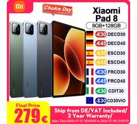 Tablette Xiaomi Pad 8 Version Globale - Puissance et productivité grâce au Snapdragon ® La 8s Gen 4 prend en charge le tout nouveau Xiaomi Focus Pen et la charge turbo 45W. Gris