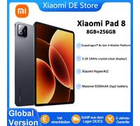 Tablette Xiaomi Pad 8 version mondiale : Puissamment productive avec Snapdragon ® La 8s Gen 4 prend en charge le tout nouveau Xiaomi Focus Pen Pro avec une charge turbo 45W. Vert pin