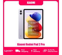 Tablette Xiaomi Redmi Pad 2 Pro 12,1 pouces, écran 2,5K, 6 Go/128 Go, 8 Go/256 Go, batterie 12000 mAh, Snapdragon 7s Gen 4, Android 13, Wi-Fi 6 grey