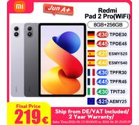 Xiaomi Tablette Redmi Pad 2 Pro – Écran 12,1" 2,5K – 8 Go RAM – 256 Go