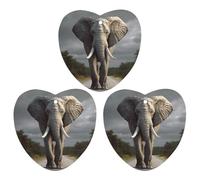 Tablettes d'aromathérapie à suspendre pour voiture Motif éléphant 3D Parfum frais Désodorisant