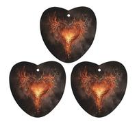 Tablettes d'aromathérapie pour voiture - Désodorisant pour voiture - Show A Heart on Fire - Tablettes d'aromathérapie imprimées