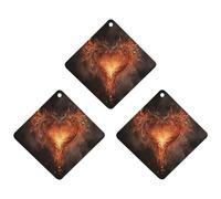 Tablettes d'aromathérapie pour voiture - Désodorisant pour voiture - Show A Heart on Fire - Tablettes parfumées à suspendre