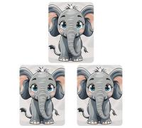 Tablettes d'aromathérapie pour voiture Motif éléphant de dessin animé