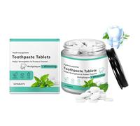 Tablettes de Dentifrice, Pastilles Dentifrices À Croquer Rafraîchissantes Pour L', Nettoyant Dentaire Pour Adultes Étudiants Et Voyages Sensibles