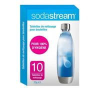 SodaStream Tablettes de nettoyage pour bouteilles de gazéification – Pack de 10