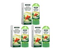 Tablettes de purification d'eau pour aquarium Purificateur d'eau pour aquarium Poissons Q9J4 Solution clarificateur d'eau à action rapide