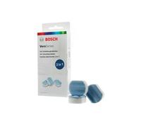 Bosch VeroSeries TCZ8002 Lot de 2 tablettes détartrantes 2 en 1 pour machines à café automatiques
