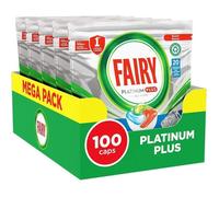 Tablettes lave-vaisselle Platinum Plus All-in-One, parfum herbes fraîches, lot 5x20, nettoyage optimal vaisselle éclatante