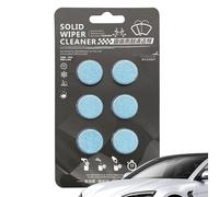 Tablettes nettoyantes concentrées pour pare-brise de voiture | Tablette d'essuie-glace effervescente concentrée, élimine les taches de verre, pour le nettoyage du verre et la pièce de voiture