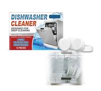 Tablettes Nettoyantes for Lave-vaisselle, Dégraissage Rapide, Élimination Des Taches en Profondeur, Prévention Des Résidus, Utilisation Facile(2pcs)