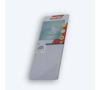 Tablettes verre transparente 2 coins carrés 40 x 15 cm - MOTTEZ - B156F