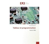 Tableur et programmation Excel et VBA - Houssem Mansouri - Universitaires Europeennes - broché - Essai