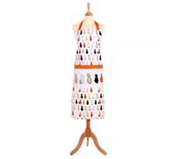 Tablier 100 % Coton biologique PVC Chats en attente ULSTER WEAVERS