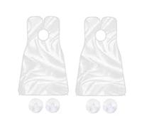 Tablier À Barbe, Kit De Chiffon De Rasage Imperméable, Cape À Barbe Antiadhésive, Bavoir De Coupe De Barbe Avec Ventouse Puissante