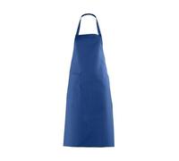 Tablier à Bavette avec Grand Sac - Bleu Royal - 100 CM