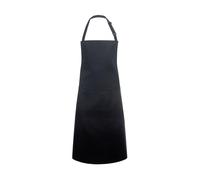 Tablier Ã bavette avec poche Karlowsky Basic Noir TU