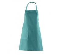 Tablier à Bavette avec Poche Latérale - Pétrole - Vert-Turquoise - 75 CM