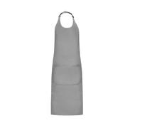 Tablier Ã bavette avec poche Newgen JÃ©roboam Gris TU