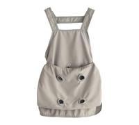 Tablier à jambes fendues (gris) Rkz505 (gris, 79 cm)