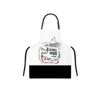 Tablier adulte à nouer Marseille - 100% coton - 70 x 75 cm