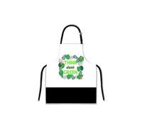 Tablier adulte à nouer - THINK GREEN en coton