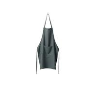 Tablier Ajustable avec Poche 70x85cm Lin Lavé Coloris Ardoise - MARGAUX -
