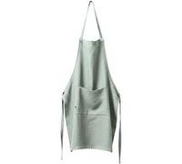 Tablier Ajustable avec Poche 70x85cm Lin Lavé Coloris Eucalyptus - MARGAUX - ALTOBUY Vert G