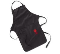 Tablier noir avec sangle ajustable pour le barbecue Weber