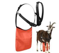 Tablier anti-accouplement pour chèvres - Jupe de mouton pour éviter l'appariement des chèvres avec une sangle réglable - Ceinture ventrale comme vêtement pour les éleveurs et les éleveurs