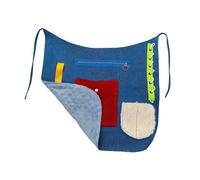 Tablier Anti-Stress -Jouets Stimulants Produits Alzheimer | Jouets Apaisants Pour Seniors Avec Troubles Cognitifs Pour Maisons De Retraite Confort Et Relaxation Lors